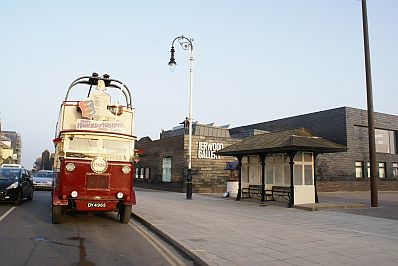 Hastings Trolleybus at the Jerwood
